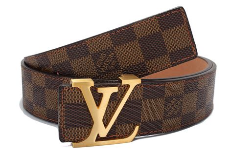 louis vuitton damier belt brown|louis vuitton belt black checkered.